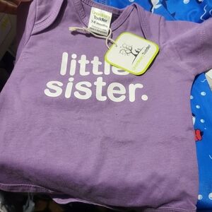 💲Little Sister Onesie 3-6 Months